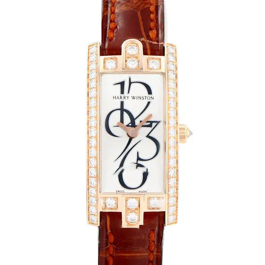 Original Preowned Harry Winston Avenue Quartz Silver Dial Ladies Watch 054082 JMS always Watches Original Preowned Harry Winston Avenue Quartz Silver Dial Ladies Watch 054082 JMS always Watches
