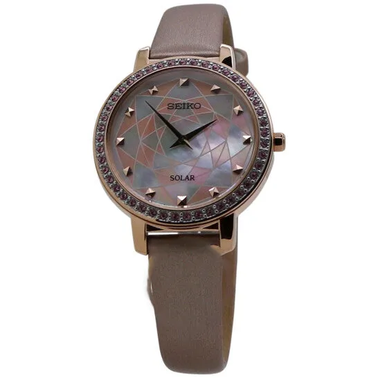 Original Seiko Crystal Mother of Pearl Dial Ladies Watch SUP456P1 JMS always Watches Original Seiko Crystal Mother of Pearl Dial Ladies Watch SUP456P1 JMS always Watches