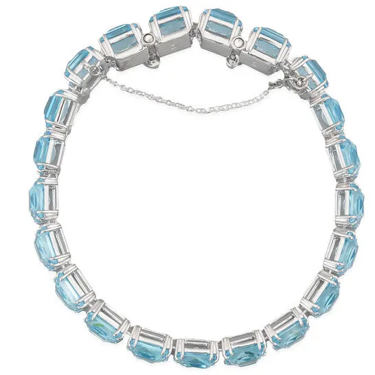 Original Swarovski Ladies Millenia Rhodium Plated Square Cut Bracelet JMS always Bracelets Original Swarovski Ladies Millenia Rhodium Plated Square Cut Bracelet JMS always Bracelets