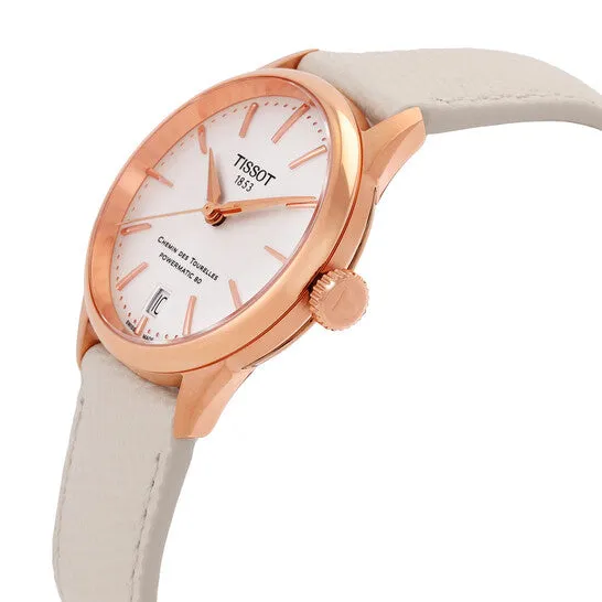 Original Tissot Chemin Des Tourelles Automatic Silver Dial Ladies Watch T1392073603100 JMS always Watches Original Tissot Chemin Des Tourelles Automatic Silver Dial Ladies Watch T1392073603100 JMS always Watches