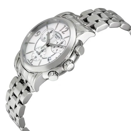 Original Tissot Dressport Chronograph Silver Dial Ladies Sports Watch JMS always Watches Original Tissot Dressport Chronograph Silver Dial Ladies Sports Watch JMS always Watches