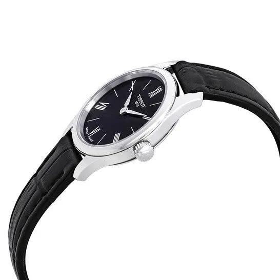 Original Tissot Tradition 55 Black Dial Ladies Watch T0630091605800 JMS always Watches Original Tissot Tradition 55 Black Dial Ladies Watch T0630091605800 JMS always Watches