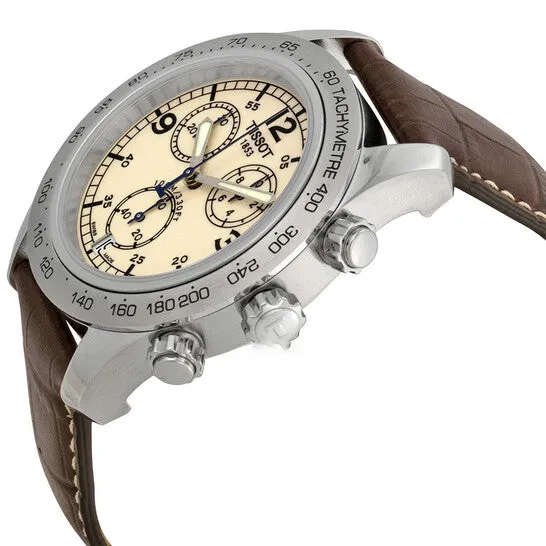 Original Tissot V8 Steel Chronograph Brown Leather Mens Watch T36131672 JMS always Watches Original Tissot V8 Steel Chronograph Brown Leather Mens Watch T36131672 JMS always Watches