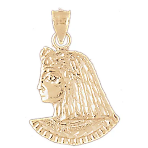 PreStyled Sets 14K Gold Cleopatra Pendant Goldia