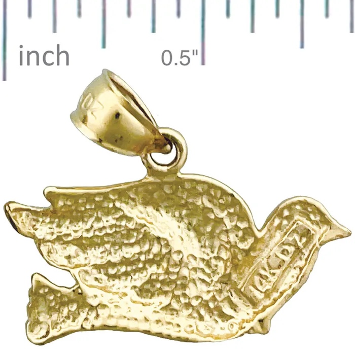 PreStyled Sets 14K Gold Pigeon Pendant Goldia