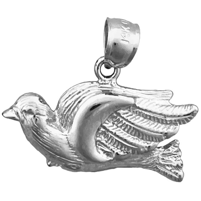 PreStyled Sets 14K Gold Pigeon Pendant Goldia