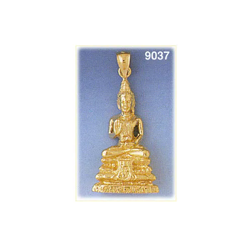 PreStyled Sets Goldia 14K Gold Gautama Buddha Pendant