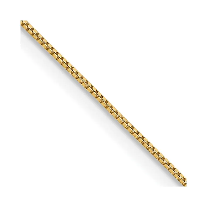 QGold Necklaces 14K Yellow Gold 20 inch Carded 5mm Box Link with Spring Ring Clasp Chain Necklace QGold Necklaces 14K Yellow Gold 20 inch Carded 5mm Box Link with Spring Ring Clasp Chain Necklace