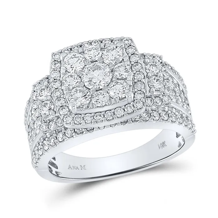 Rings gndatlanta 2 CTWDiamond 14CTCRD BRIDAL FASHION RING