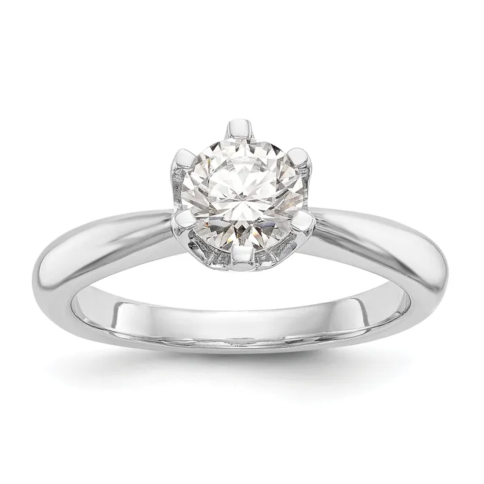 Rings Goldia 025ct CZ Solid Real 14k White Gold Solitaire Engagement Ring Rings Goldia 025ct CZ Solid Real 14k White Gold Solitaire Engagement Ring