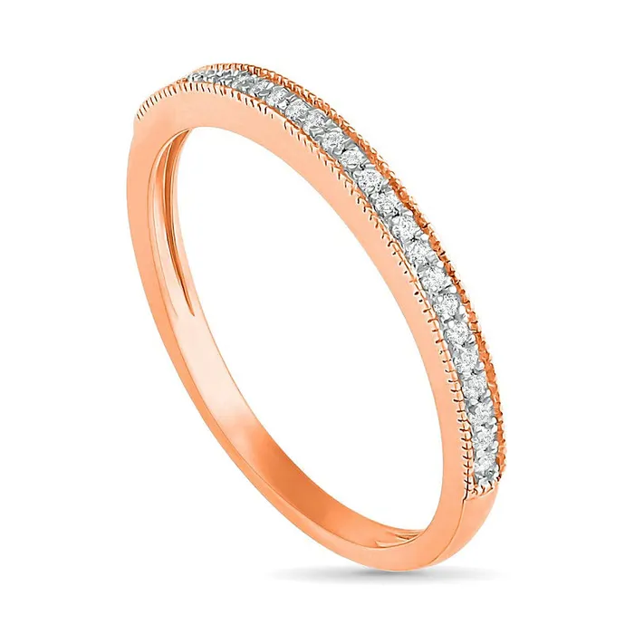 Rings Goldia 033 CT TW PrincessCut Natural Diamond Frame Antique VintageStyle Bridal Engagement Ring Set in Solid 10K Rose Gold Rings Goldia 033 CT TW PrincessCut Natural Diamond Frame Antique VintageStyle Bridal Engagement Ring Set in Solid 10K Rose Gold