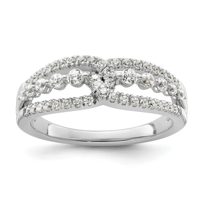 Rings Goldia 14k White Gold 12 Ct Lab Grown Diamond VSSI G Fashion Ring Rings Goldia 14k White Gold 12 Ct Lab Grown Diamond VSSI G Fashion Ring