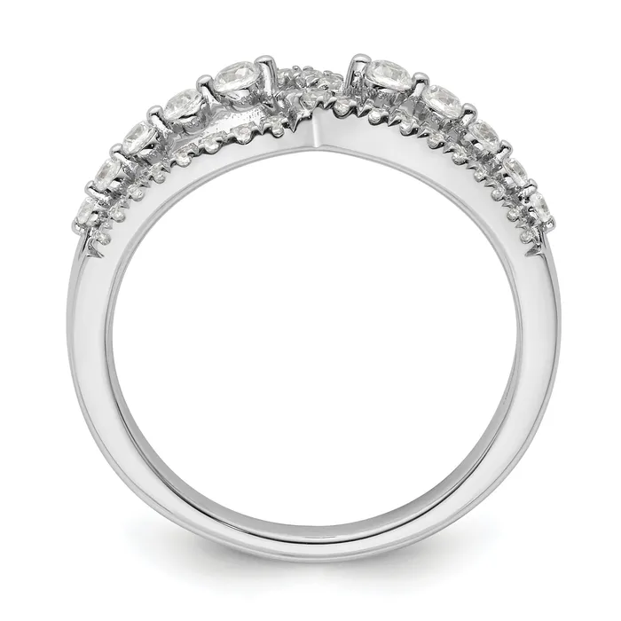 Rings Goldia 14k White Gold 12 Ct Lab Grown Diamond VSSI G Fashion Ring