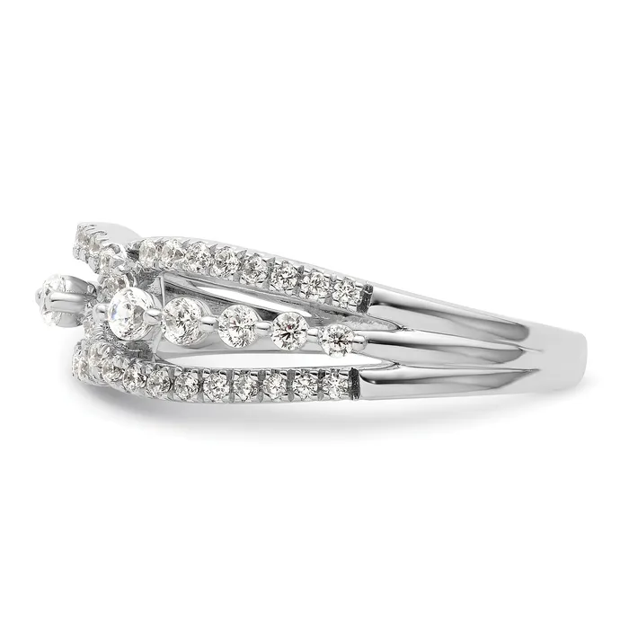 Rings Goldia 14k White Gold 12 Ct Lab Grown Diamond VSSI G Fashion Ring