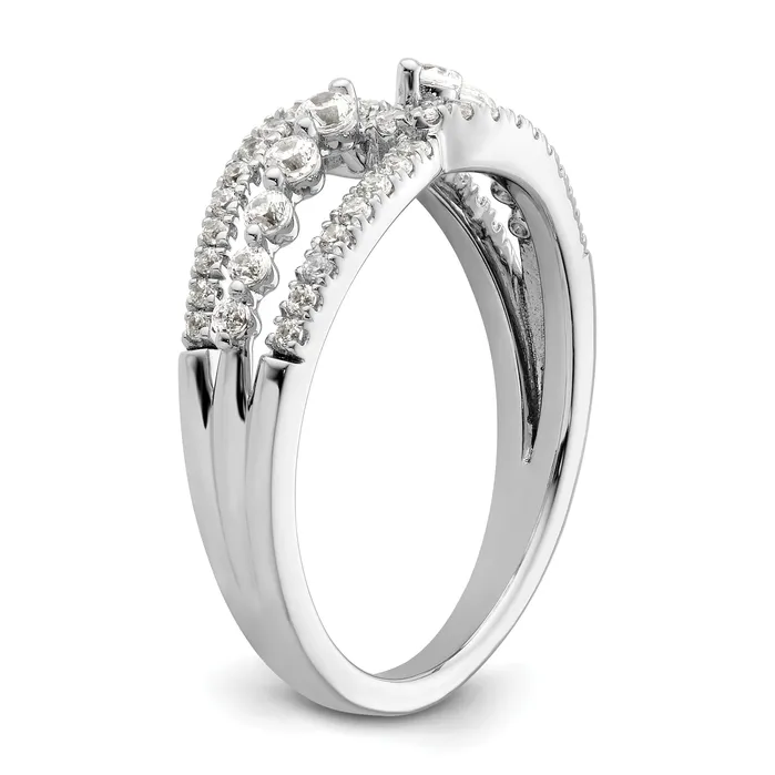 Rings Goldia 14k White Gold 12 Ct Lab Grown Diamond VSSI G Fashion Ring