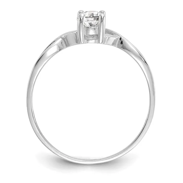 Rings Goldia 14k White Gold Topaz Birthstone Ring