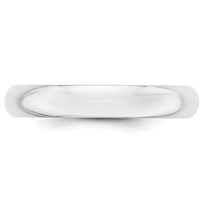 Rings Goldia Solid 14K Yellow Gold White Gold 4mm HalfRound MensWomens Wedding Band Ring Size 95 Rings Goldia Solid 14K Yellow Gold White Gold 4mm HalfRound MensWomens Wedding Band Ring Size 95