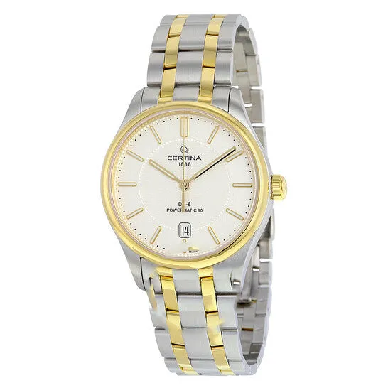 Rings JMS always Original Certina DS 8 Automatic Silver Dial Twotone Mens Watch C0334072203100 Rings JMS always Original Certina DS 8 Automatic Silver Dial Twotone Mens Watch C0334072203100