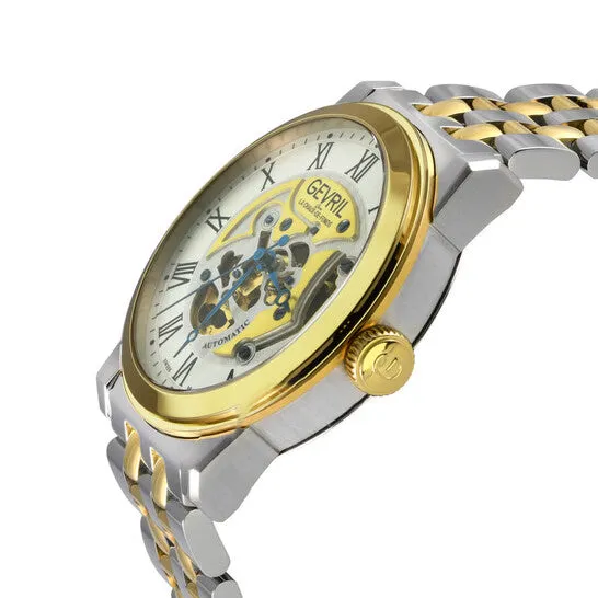 Rings JMS always Original Gevril Vanderbilt Silvertone Dial Mens Watch 22696B Rings JMS always Original Gevril Vanderbilt Silvertone Dial Mens Watch 22696B