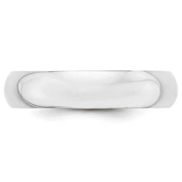 Rings Solid 14K Yellow Gold White Gold 5mm HalfRound MensWomens Wedding Band Ring Size 4 Goldia Rings Solid 14K Yellow Gold White Gold 5mm HalfRound MensWomens Wedding Band Ring Size 4 Goldia