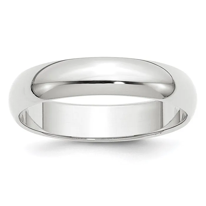 Solid 10K Yellow Gold White Gold 5mm HalfRound MensWomens Wedding Band Ring Size 85 Goldia Rings Solid 10K Yellow Gold White Gold 5mm HalfRound MensWomens Wedding Band Ring Size 85 Goldia Rings