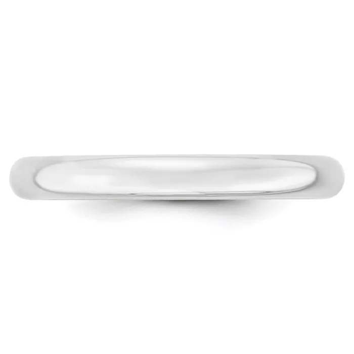 Solid 18K White Gold 3mm Light Weight Comfort Fit MensWomens Wedding Band Ring Size 45 Goldia Rings Solid 18K White Gold 3mm Light Weight Comfort Fit MensWomens Wedding Band Ring Size 45 Goldia Rings