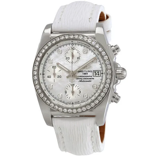 Watches JMS always Original Breitling Chronomat 38 Chronograph Automatic Diamond Ladies Watch A1331053A776237XS