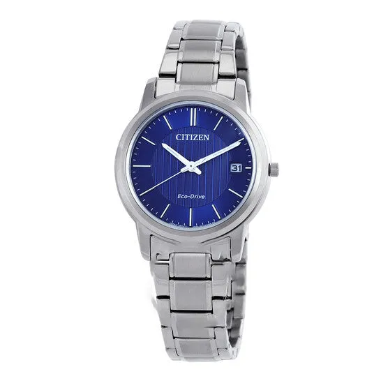 Watches JMS always Original Citizen EcoDrive Blue Dial Stainless Steel Ladies Watch FE601181L Watches JMS always Original Citizen EcoDrive Blue Dial Stainless Steel Ladies Watch FE601181L