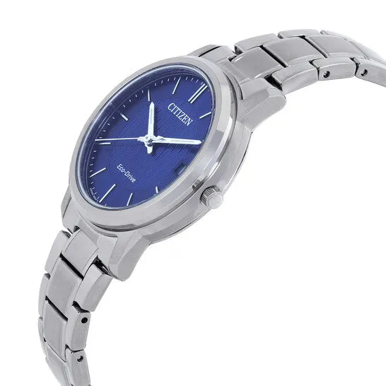 Watches JMS always Original Citizen EcoDrive Blue Dial Stainless Steel Ladies Watch FE601181L Watches JMS always Original Citizen EcoDrive Blue Dial Stainless Steel Ladies Watch FE601181L