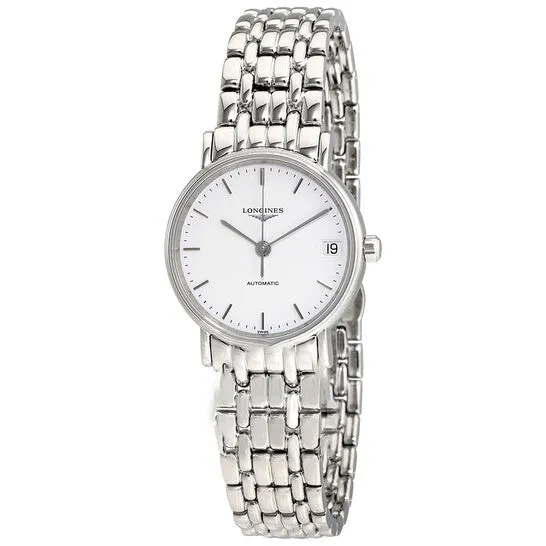 Watches JMS always Original Longines Presence Automatic White Dial Ladies Watch L43224126 Watches JMS always Original Longines Presence Automatic White Dial Ladies Watch L43224126