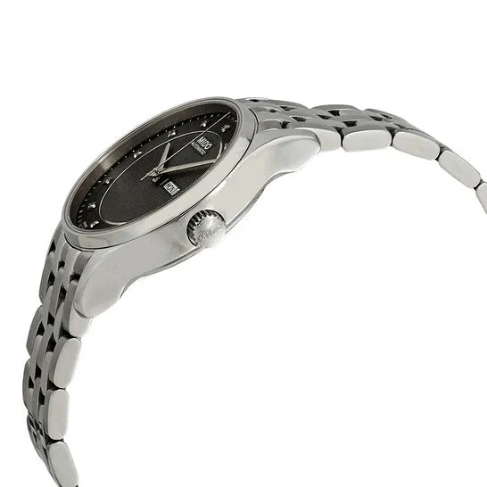 Watches JMS always Original Mido Belluna Automatic Diamond Black Dial Ladies Watch M0012301106691 Watches JMS always Original Mido Belluna Automatic Diamond Black Dial Ladies Watch M0012301106691