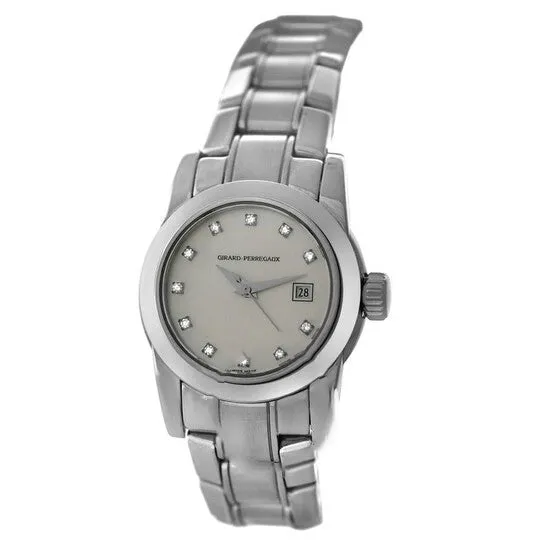 Watches JMS always Original Preowned Girard Perregaux 8039 Automatic Diamond Ladies Watch 8039 Watches JMS always Original Preowned Girard Perregaux 8039 Automatic Diamond Ladies Watch 8039