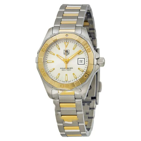 Watches JMS always Original Preowned Tag Heuer Aquaracer Silver Dial Ladies Watch WAY1455BD0922 Watches JMS always Original Preowned Tag Heuer Aquaracer Silver Dial Ladies Watch WAY1455BD0922