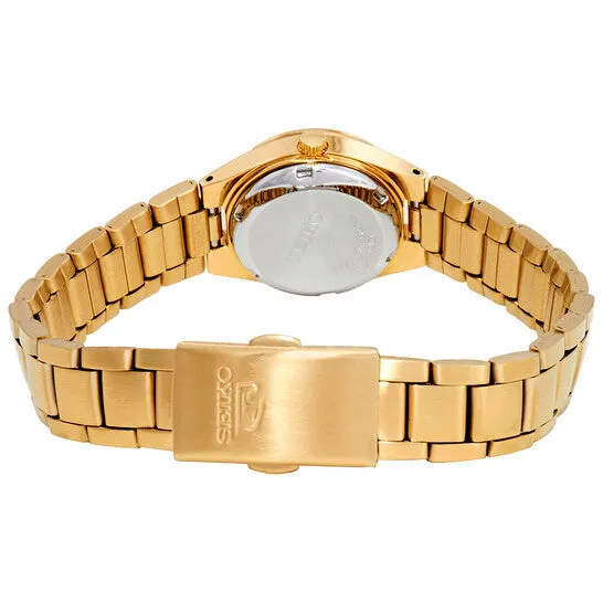 Watches JMS always Original Seiko Series 5 Automatic Gold Dial Ladies Watch SYMC18 Watches JMS always Original Seiko Series 5 Automatic Gold Dial Ladies Watch SYMC18