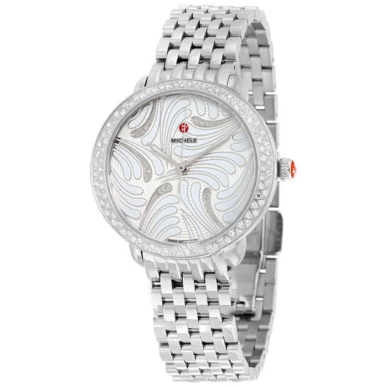Watches Original Michele Serein Swan Diamond Dial Ladies Watch MWW21B000084 JMS always Watches Original Michele Serein Swan Diamond Dial Ladies Watch MWW21B000084 JMS always
