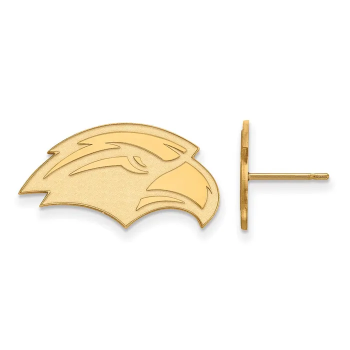 10K Yellow Gold University of Southern Miss Small Post Earrings TreasureFineJewelers Earrings 10K Yellow Gold University of Southern Miss Small Post Earrings TreasureFineJewelers Earrings