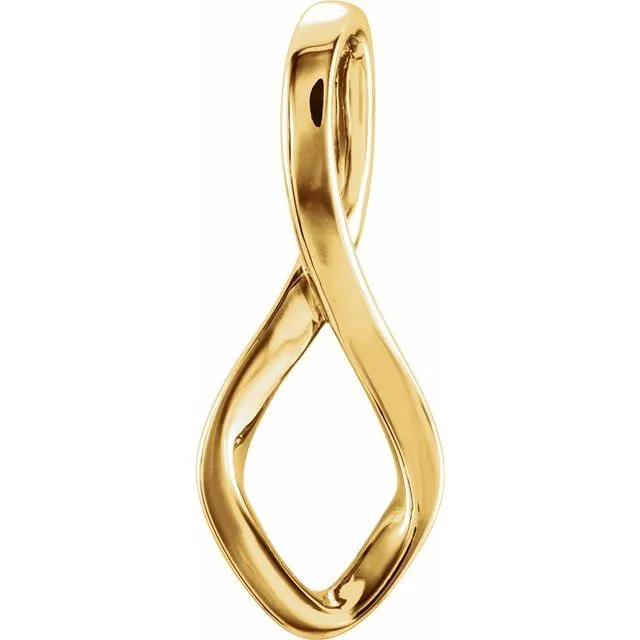 14K Yellow Gold Freeform Pendant TreasureFineJewelers PreStyled Sets