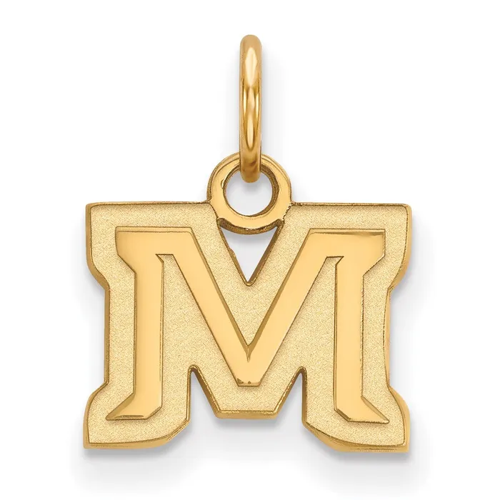 14K Yellow Gold Montana State University XS Pendant TreasureFineJewelers PreStyled Sets