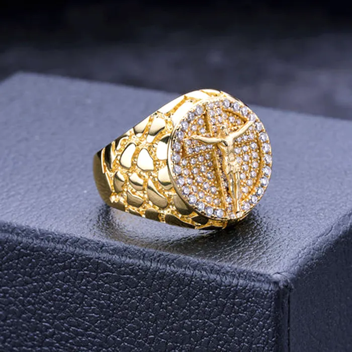 925 Silver Multi CZ Diamond San Judas Ring Trendolla Jewelry Rings