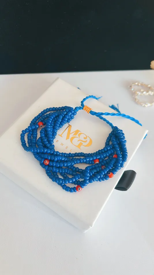  Blue Evil Eye Bracelet MP Jewelry Bracelets