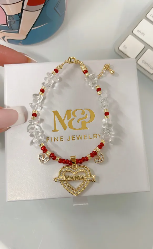 Bracelets MP Jewelry Clear Quartz Mama Bracelet