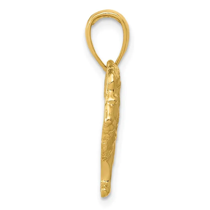 Charm Necklaces TreasureFineJewelers 14k Lion Charm