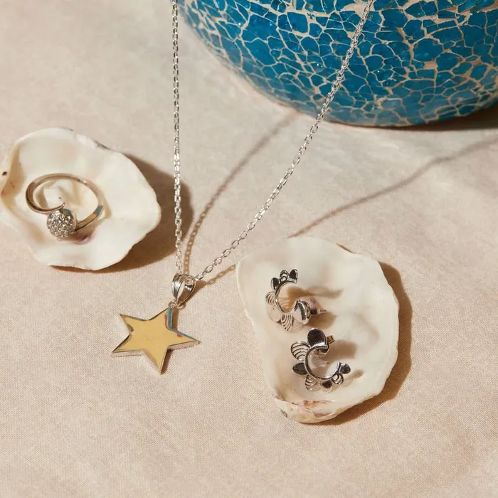 Daphne Crystal Sterling Silver Ring Ema Jewels Rings