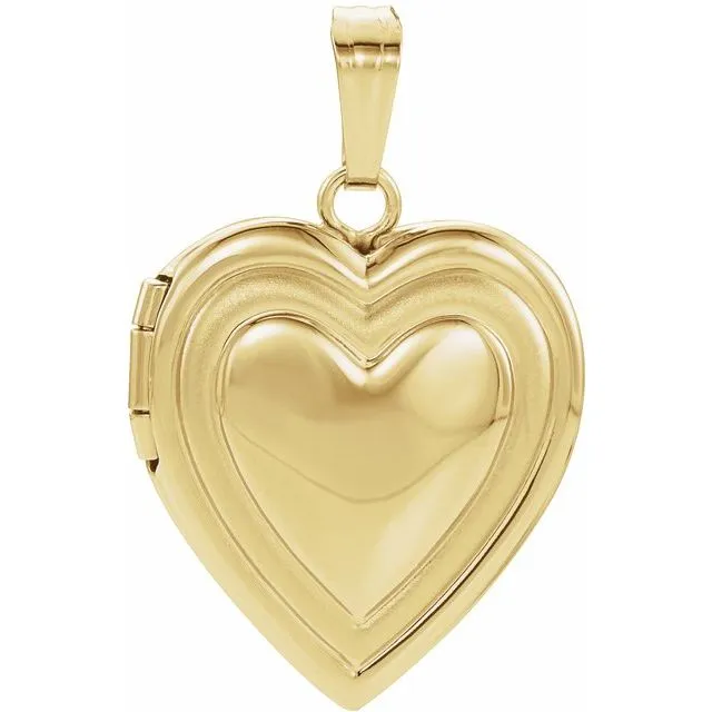 Heart Locket TreasureFineJewelers Necklaces