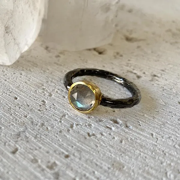 Labradorite Stacking Ring Robindira Unsworth Rings
