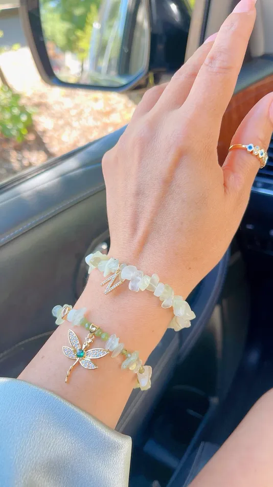 MP Jewelry Bracelets Initial Phrenite Bracelet