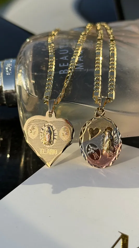 MP Jewelry Gold Filled Virgen de Guadalupe Necklace Necklaces MP Jewelry Gold Filled Virgen de Guadalupe Necklace Necklaces