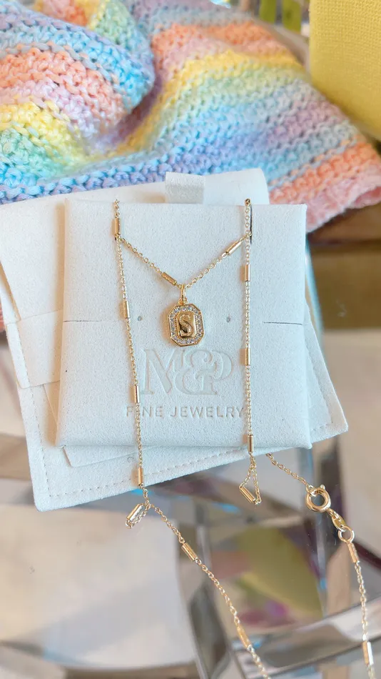 MP Jewelry Necklaces Initial Necklace Only