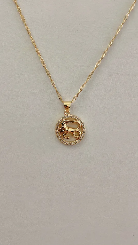 Morena and Proud Necklaces Diamond Zodiac Necklace