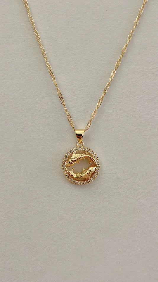 Morena and Proud Necklaces Diamond Zodiac Necklace